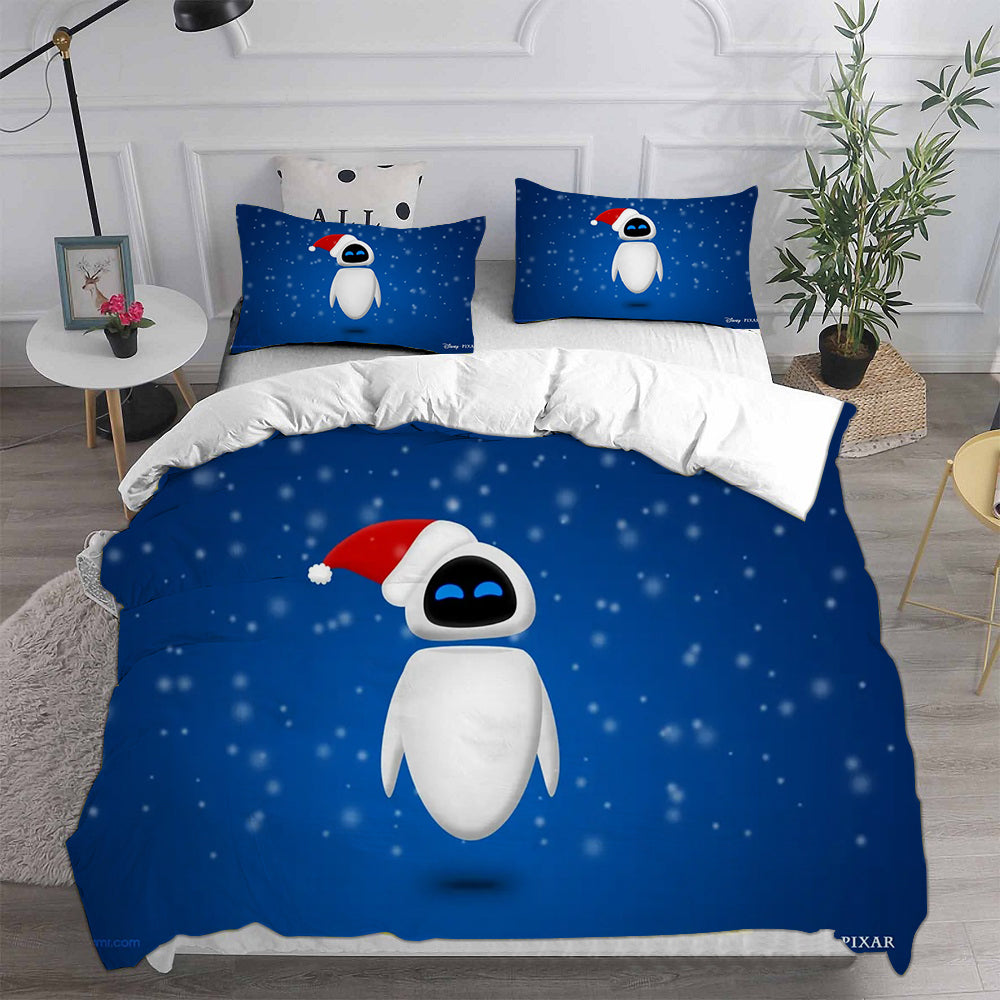 WALL·E  Cosplay Bedding Set Duvet Cover Pillowcases Halloween Home Decor