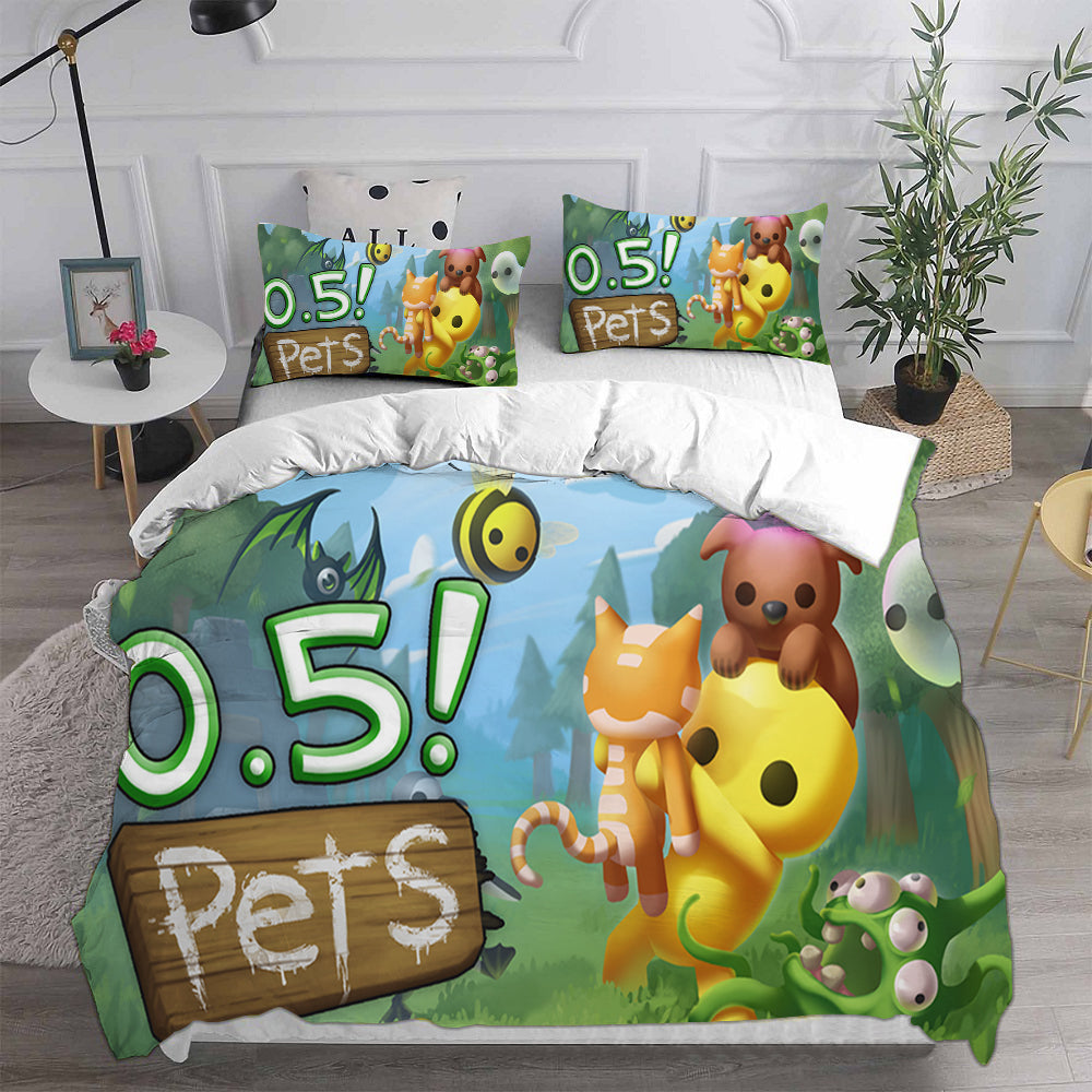 Wobbly Life Cosplay Bedding Set Duvet Cover Pillowcases Halloween Home Decor