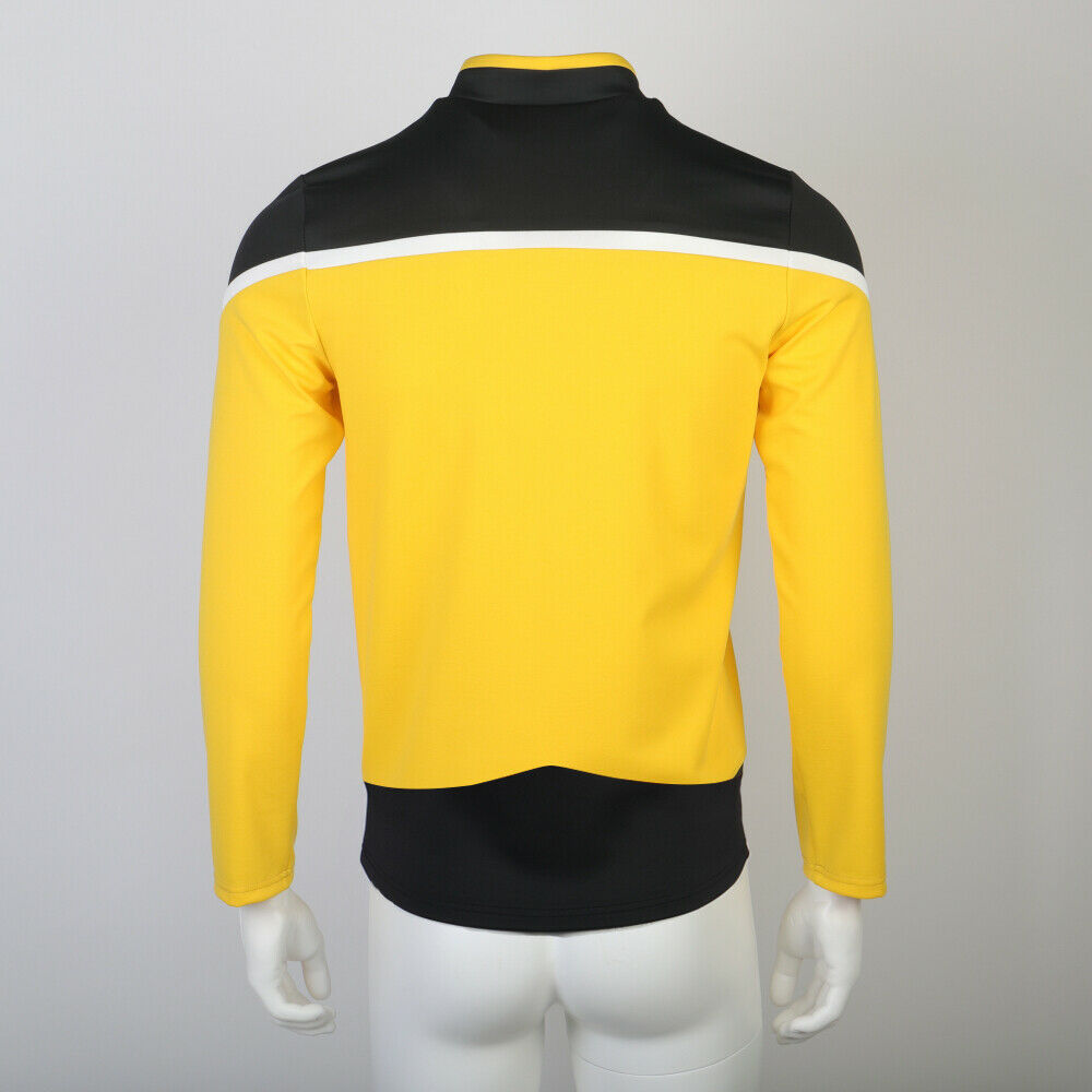 Star Trek Lower Decks Captain Freeman Red Uniform Ensign Rutherford Yellow Blue Top Shirts