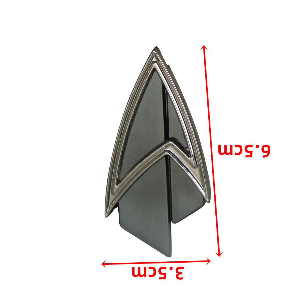 Star Trek Admiral JL Picard Pin The Next Generation Communicator Pin Brooches Accessories