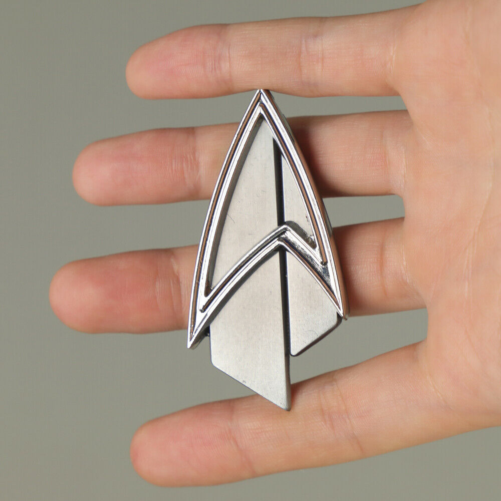 Star Trek Admiral JL Picard Pin The Next Generation Communicator Pin Brooches Accessories