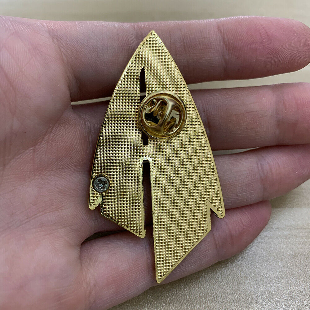 Star Trek Admiral JL Picard Pin The Next Generation Communicator Pin Brooches Accessories