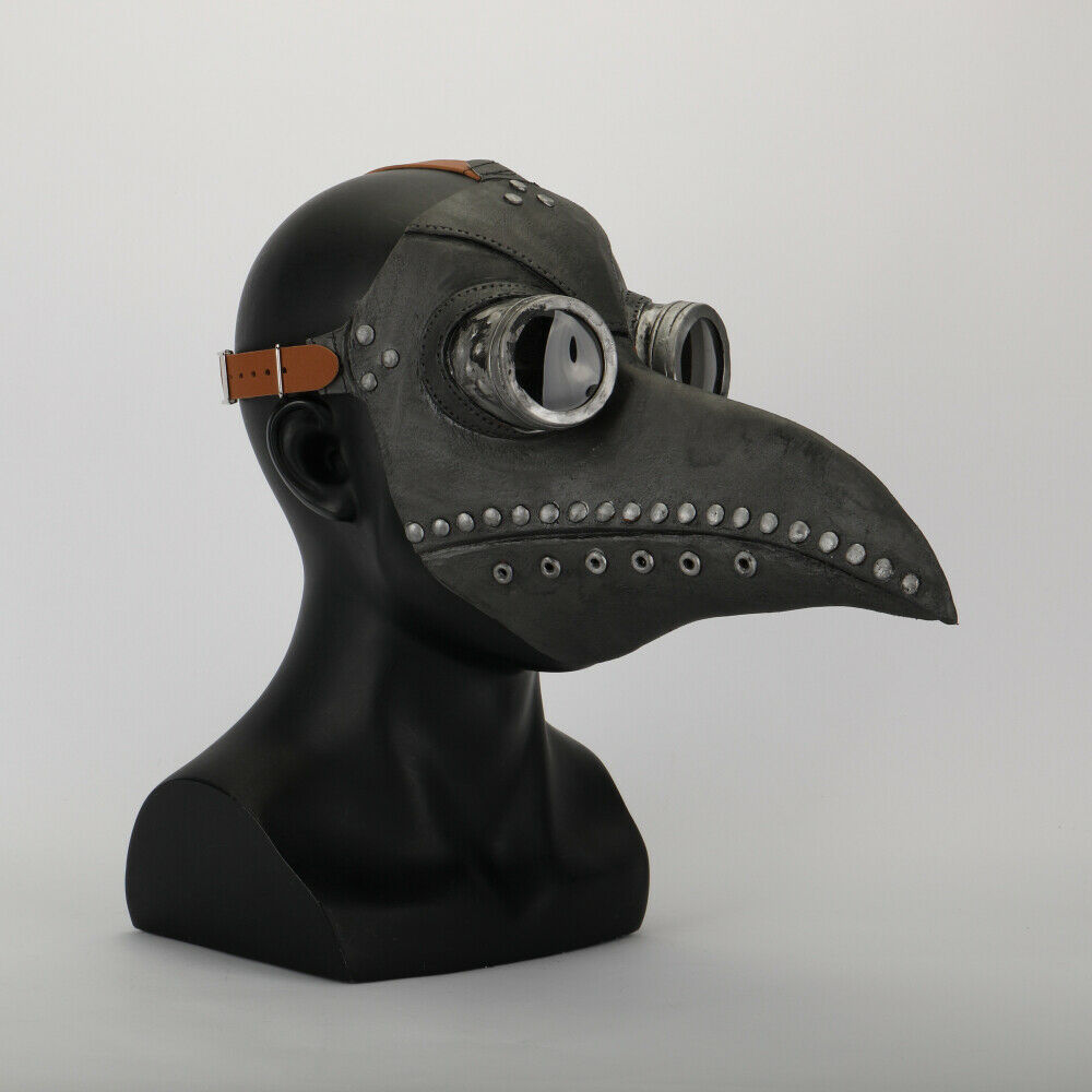 Steampunk Mask Cosplay Plague Doctor Bird Beak Retro Gothic Mask Halloween Props