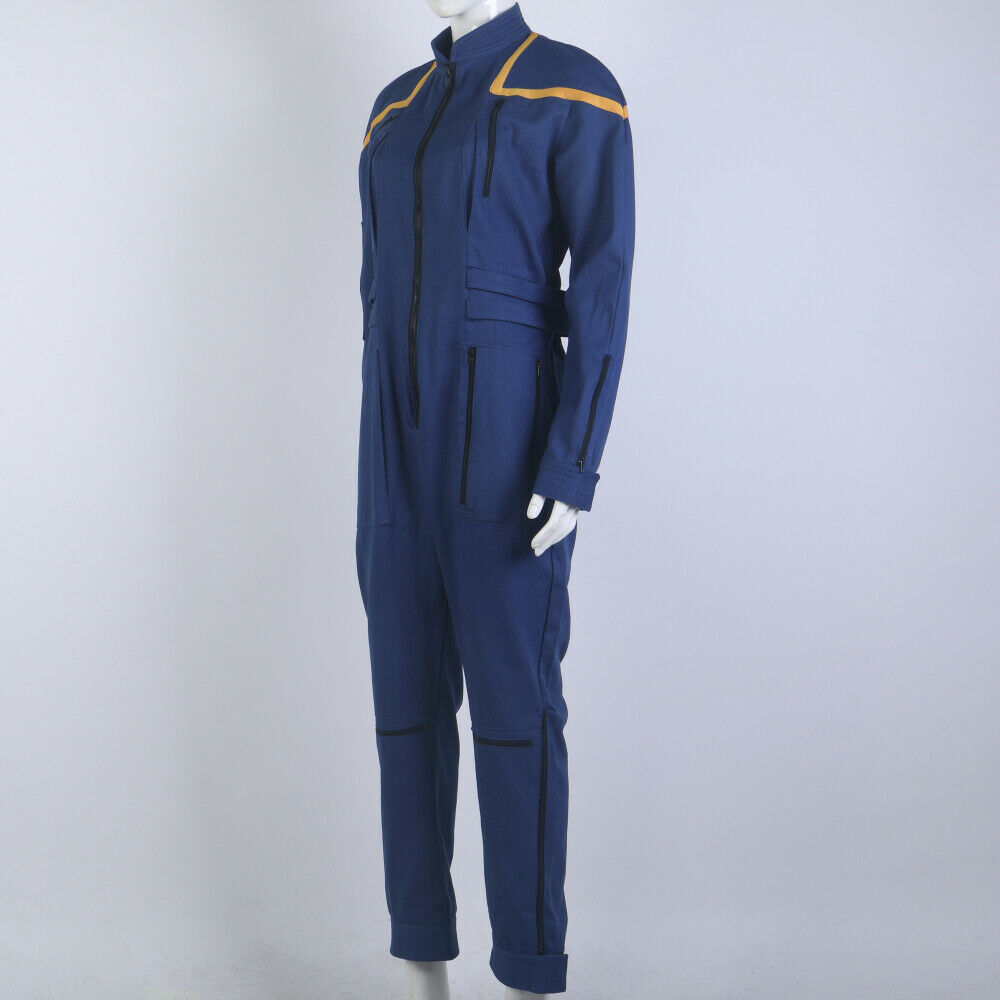 Star Trek  Enterprise Duty Jumpsuit Uniforms Captain Jonathan Archer Cosplay Costumes