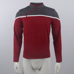 Strange New Worlds Lower Decks Dress Uniforms Starfleet Top Shirts Badge Costume