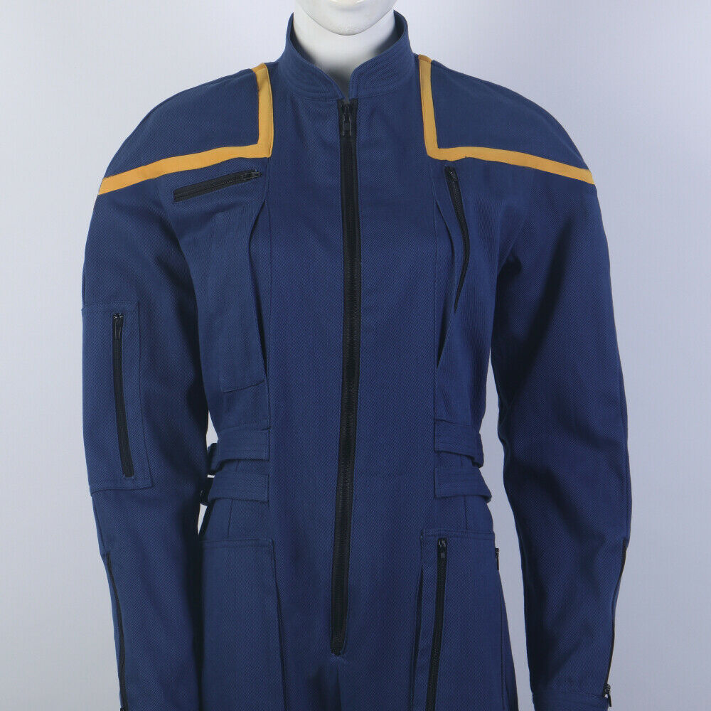 Star Trek  Enterprise Duty Jumpsuit Uniforms Captain Jonathan Archer Cosplay Costumes