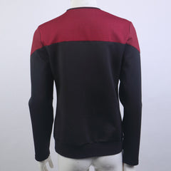 Star Trek  Picard 3 Command Red Uniforms Cosplay Starfleet Female Gold Blue Top Shirts