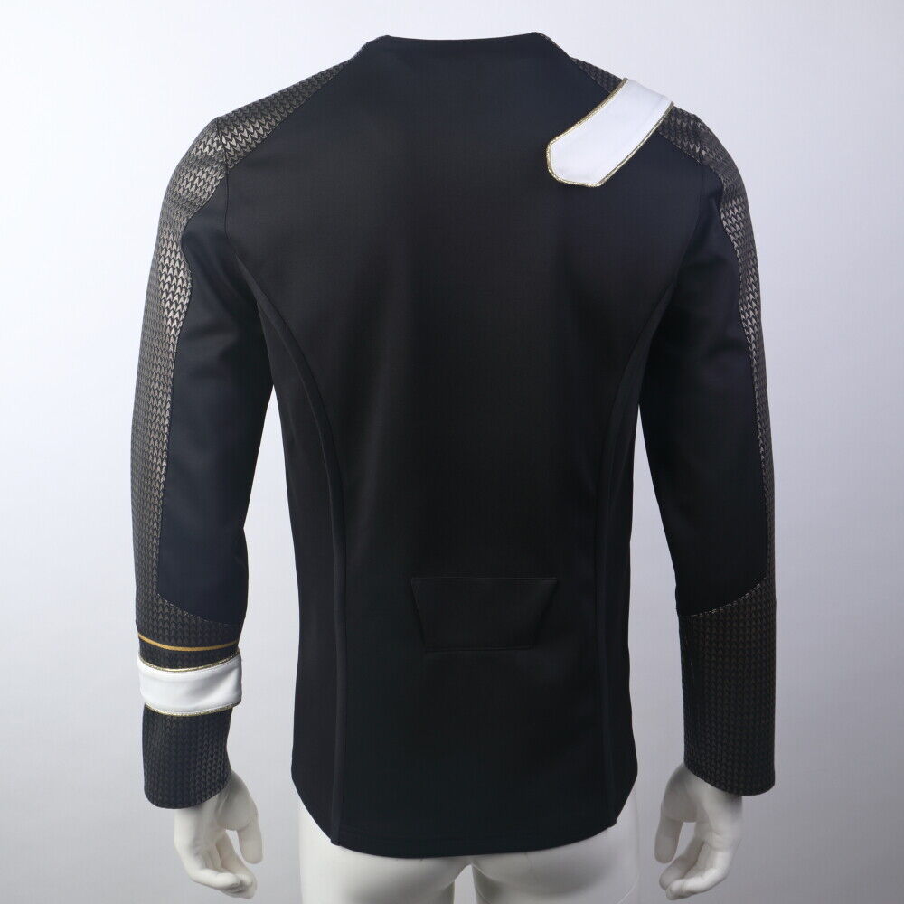 Strange New Worlds Captain Pike MM Black Jackets Starfleet Uniforms Costumes