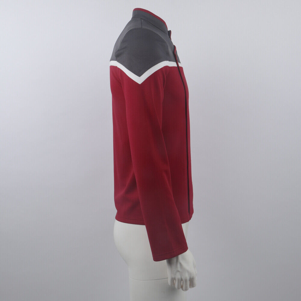 Strange New Worlds Lower Decks Dress Uniforms Starfleet Top Shirts Badge Costume