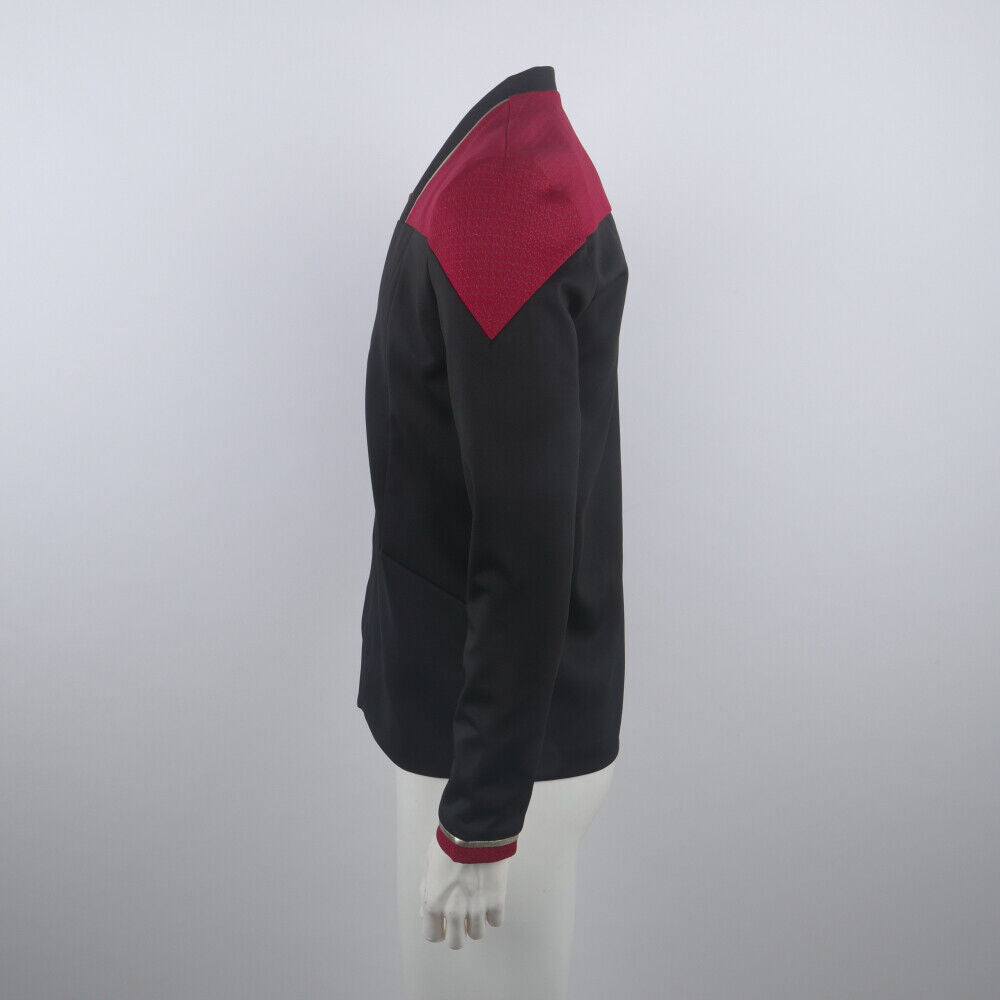 Star Trek Picard 3 Admiral Captain Red Dress Jacket Starfleet Uniforms Shirts Costumes