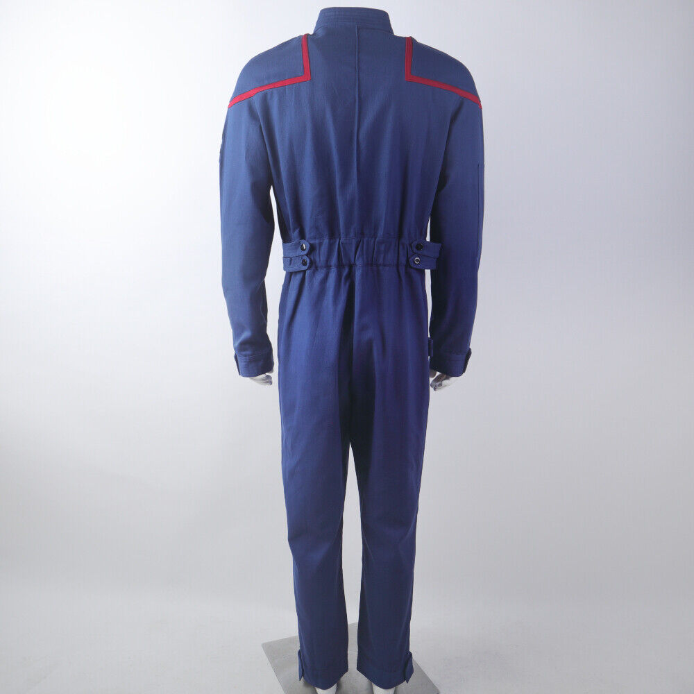 Star Trek  Enterprise Duty Jumpsuit Uniforms Captain Jonathan Archer Cosplay Costumes