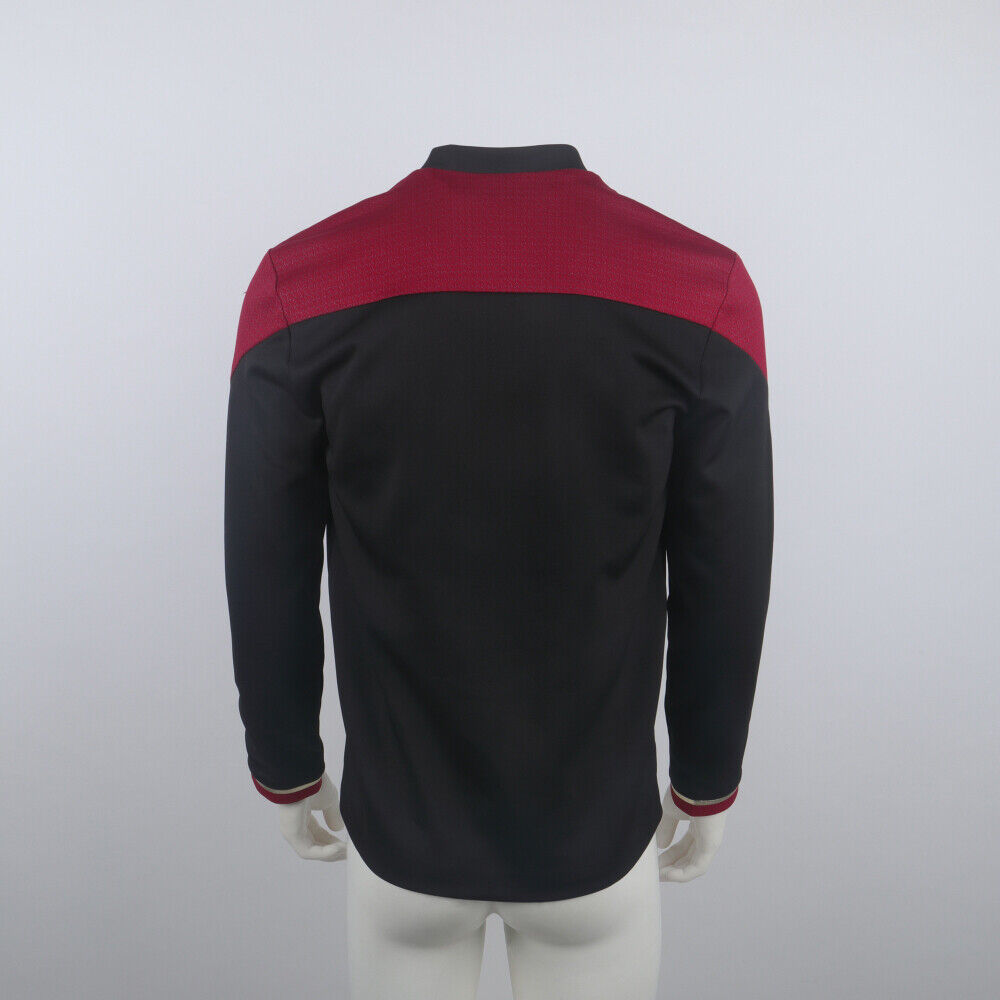 Star Trek Picard 3 Admiral Captain Red Dress Jacket Starfleet Uniforms Shirts Costumes