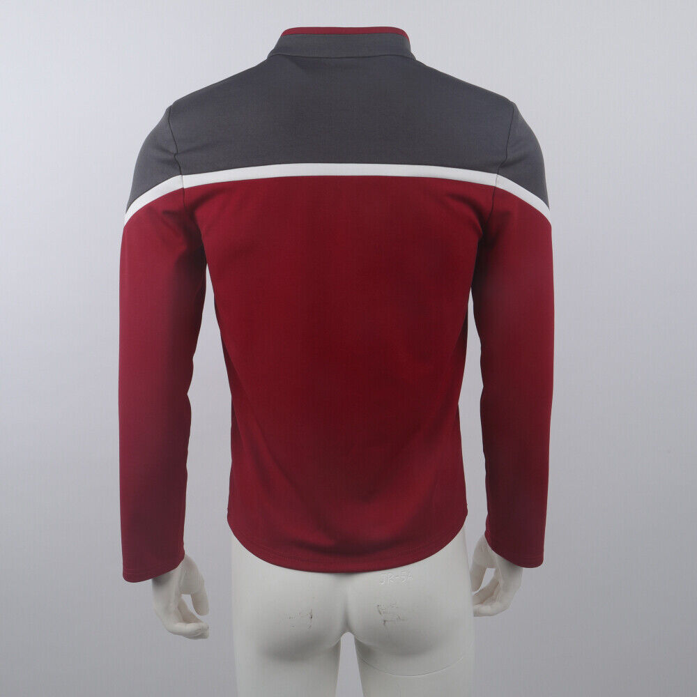 Strange New Worlds Lower Decks Dress Uniforms Starfleet Top Shirts Badge Costume