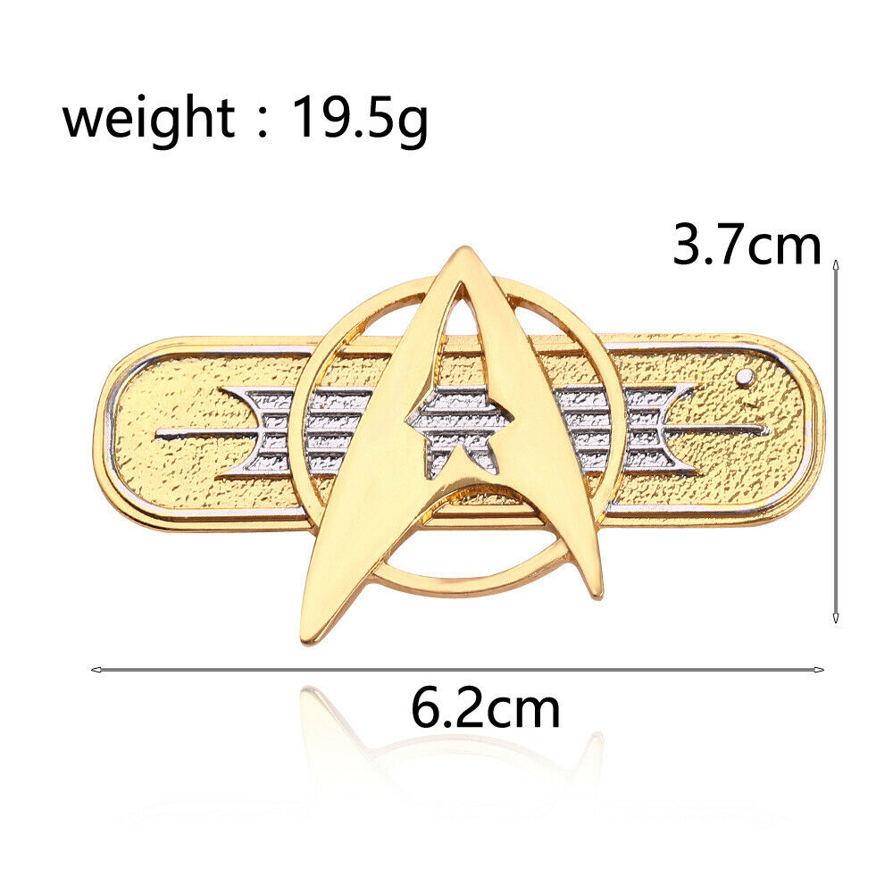 Star Trek The Original Series TOS Captain Kirk starfleet Pin Brooch Badge