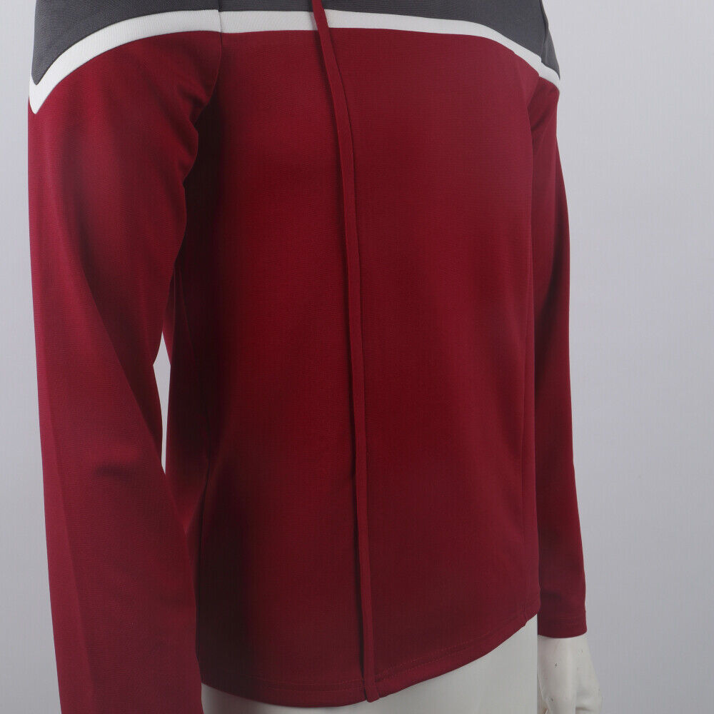 Strange New Worlds Lower Decks Dress Uniforms Starfleet Top Shirts Badge Costume