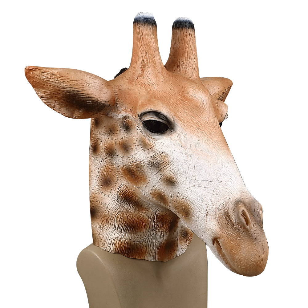 Animal Giraffe Cosplay Mask Halloween Props