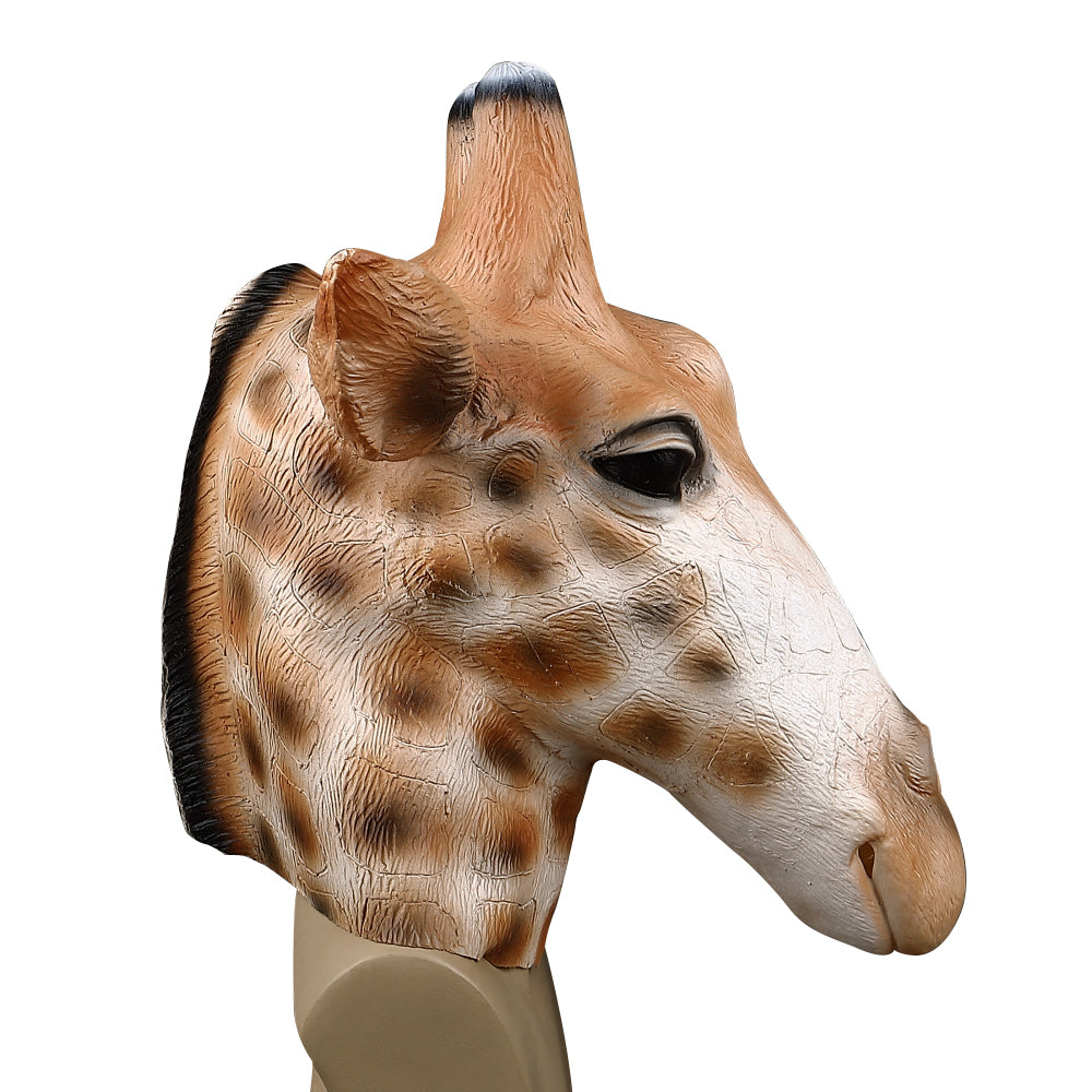 Animal Giraffe Cosplay Mask Halloween Props