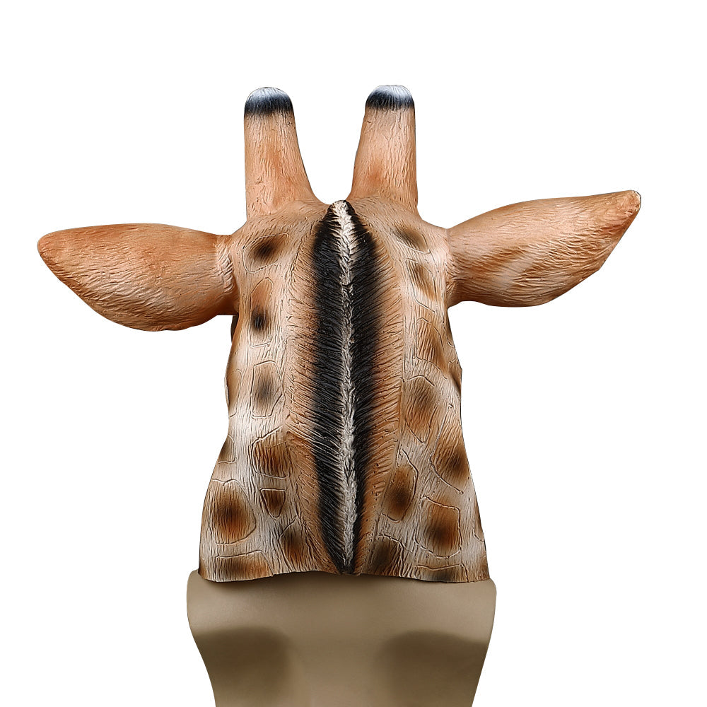 Animal Giraffe Cosplay Mask Halloween Props