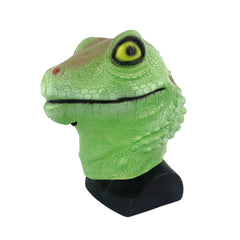 Animal Green Lizard Cosplay Mask Halloween Cosplay Prop