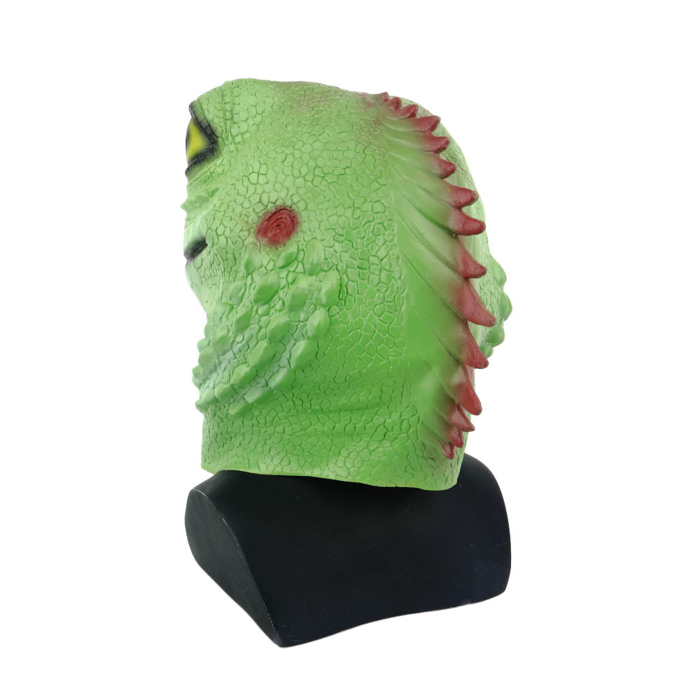 Animal Green Lizard Cosplay Mask Halloween Cosplay Prop