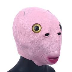 Animal Pink Fish Cosplay Mask Halloween Cosplay Prop