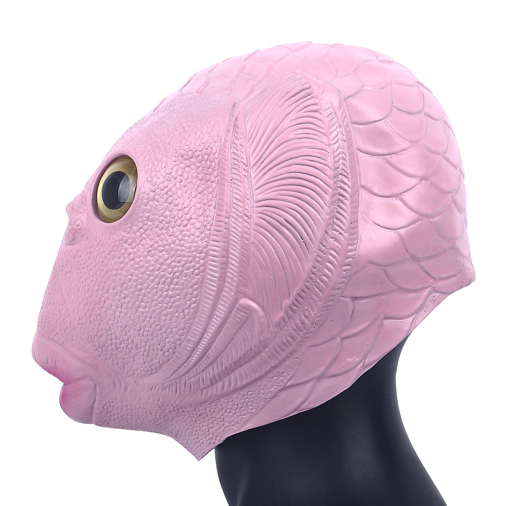 Animal Pink Fish Cosplay Mask Halloween Cosplay Prop